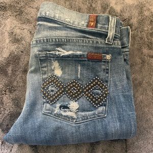 🔥7 for All Mankind Roxanne Skinny Jeans